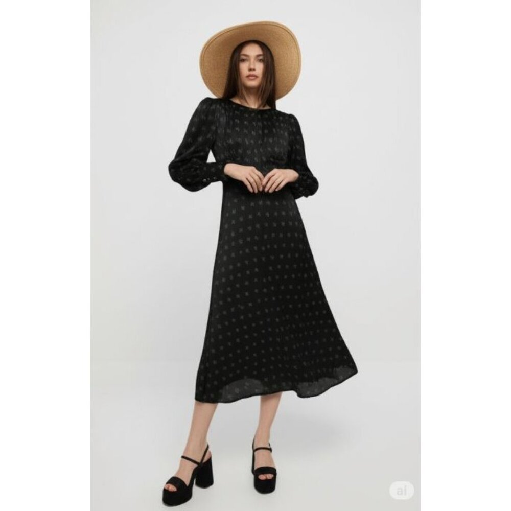 Max Studio Vintage Whimsy Goth Star Pattern Puff … - image 3